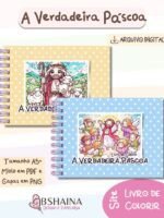 Livro de Colorir A Verdadeira Pascoa
