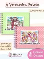 Livro de Colorir A Verdadeira Pascoa - Imagem 3