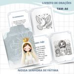 COMBO Nossa Senhora de Fátima Menino - Encadernação