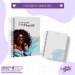 Combo 10 Cadernos Mulheres A5 - Imagem 4