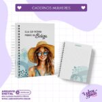 Combo 10 Cadernos Mulheres A5