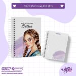 Combo 10 Cadernos Mulheres A5 - Imagem 7