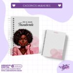 Combo 10 Cadernos Mulheres A5 - Imagem 6