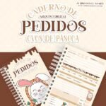 Caderno de Pedidos - Ovos de Páscoa