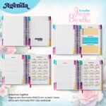 Agenda Datada 1 DPP 2025 Oftamologista + Miolo Agenda Permanente 1 DPP 2025 Oftamologista - Imagem 3