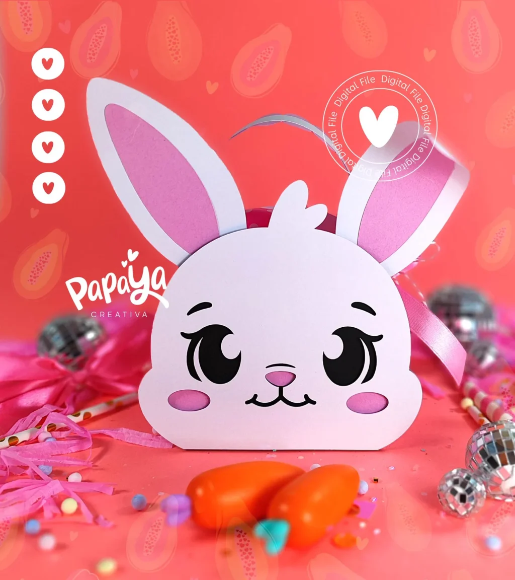 Coelhinho da Cesta - Porta Bombom - Imagem 1