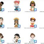 Pack Topos Mesversário - Mulheres que Inspiram