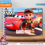 Carros Disney - Livro de Colorir