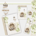 Kit Bíblico Leão - Encadernação (Crys Arts)