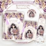 Combo Flor - Encadernação (Crys Arts) - Imagem 2