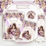 Combo Flor - Encadernação (Crys Arts) - Imagem 3