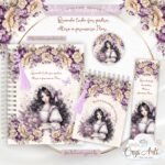 Combo Flor - Encadernação (Crys Arts) - Imagem 4