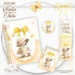 Kit Meninas Regador - Encadernação (Crys Arts)