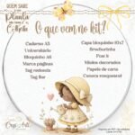 Kit Meninas Regador - Encadernação (Crys Arts) - Imagem 6