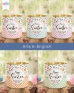 Kit Arte Tubolata 10x10cm - Páscoa Cores - Imagem 2