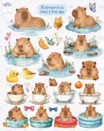 Capivara - Kit Digital (Balloon Criativo) - Imagem 3