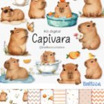 Capivara - Kit Digital (Balloon Criativo)
