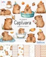 Capivara - Kit Digital (Balloon Criativo)