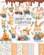 Jardim dos Coelhinhos - Kit Digital (Balloon Criativo)