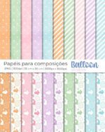 Jardim dos Coelhinhos - Kit Digital (Balloon Criativo) - Imagem 7