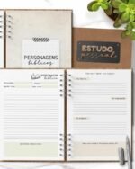 Caderno Estudo Pessoal JW Masculino (Bicho Papel) - Imagem 11