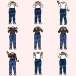 Dorameiras Fofys - cliparts corpinhos - Imagem 2