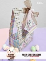 Páscoa 2025 - Pack Cartonagem + Video Aula (Tita) - Imagem 8