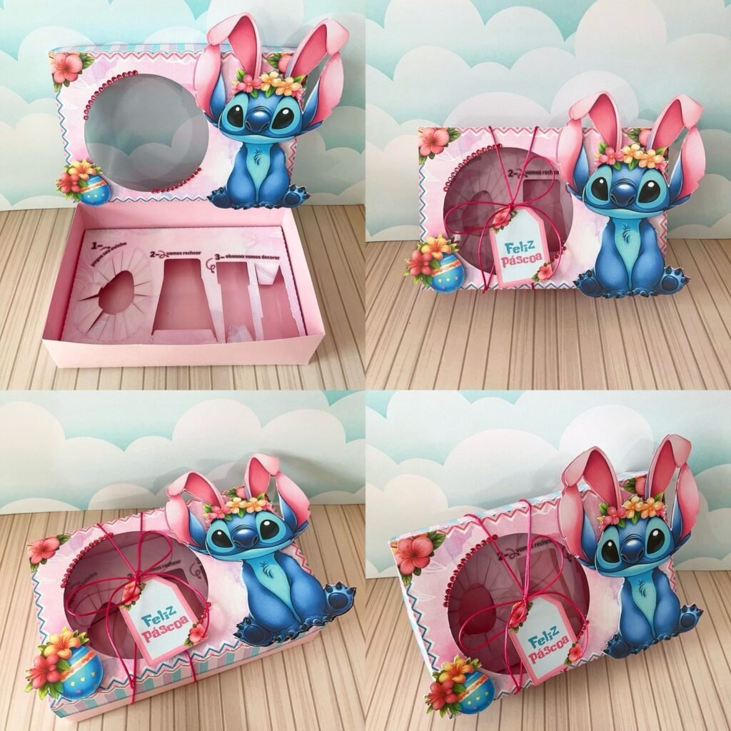 Stitch- Caixa Mini Confeiteiro (Lina) - Imagem 1