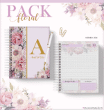 Pack Floral 3 - Agendas 2026 (Lina)