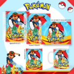 Pokemon - Pack Nostagia + Colorir (Pamella Vieira)