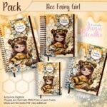 Pack Bee Fairy Girl (Jana Bicalho)