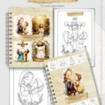 Livro de Colorir: Colorindo os Mistérios dos Santo Rosário (Carinas Paper)