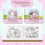 Vaquinha Cute - Big Livros de Colorir (Pamella Vieira)