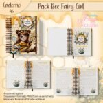 Pack Bee Fairy Girl (Jana Bicalho) - Imagem 2