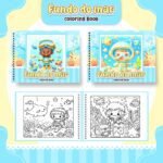 Fundo do Mar Menino - Big Livros de Colorir (Pamella Vieira)