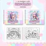 Menina e Unicórnio - Big Livros de Colorir (Pamella Vieira)