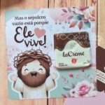 Card doces e blister Páscoa Cristã - Páscoa 2025