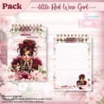 Pack Little Red Wine Girl (Jana Bicalho) - Imagem 4