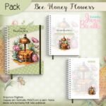 Pack Bee Honey Flowers (Jana Bicalho) - Imagem 5