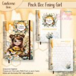 Pack Bee Fairy Girl (Jana Bicalho) - Imagem 5