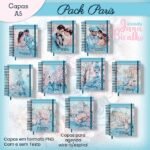 Pack Capas Paris (Jana Bicalho)