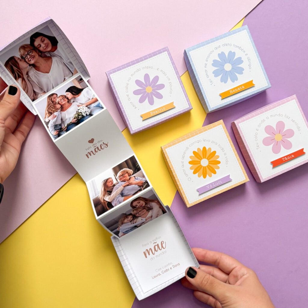 Caixinha de fotos - Dia das Mães - Imagem 1