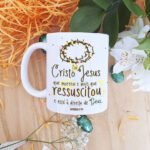 Páscoa Cristã 2025 - Estampas Canecas