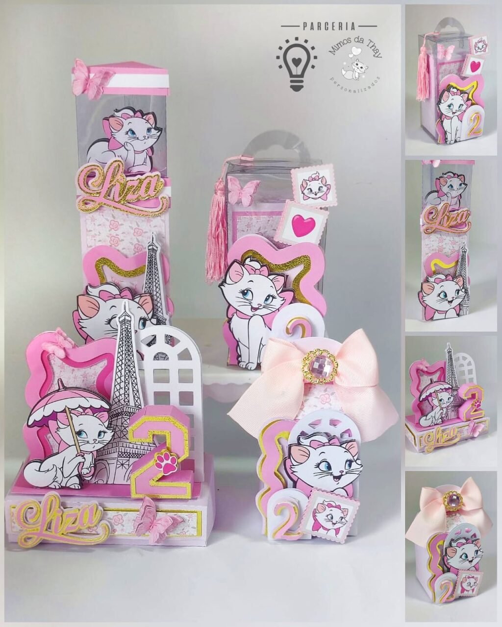 Gatinha Marie - Kit Festa Pronta - Imagem 1