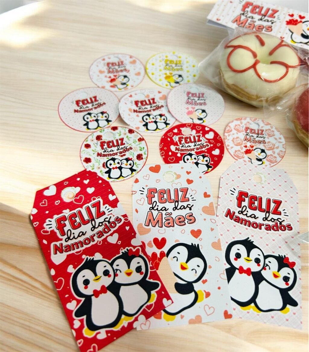 Tags e Lapelas - Dia das Mães/Namorados - Imagem 3
