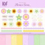 Kit Digital - Flores e Cores (Kif)