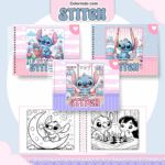 Stitch 2 - Livro de Colorir (Pamella Vieira)