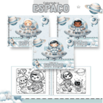 Astronauta - Livro de Colorir (Pamella Vieira)