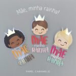 Kit Mãe Rainha - Topo de Bolo