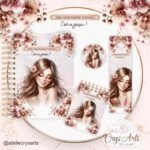 Combo Mulher Forte - Encadernação (Crys Arts)